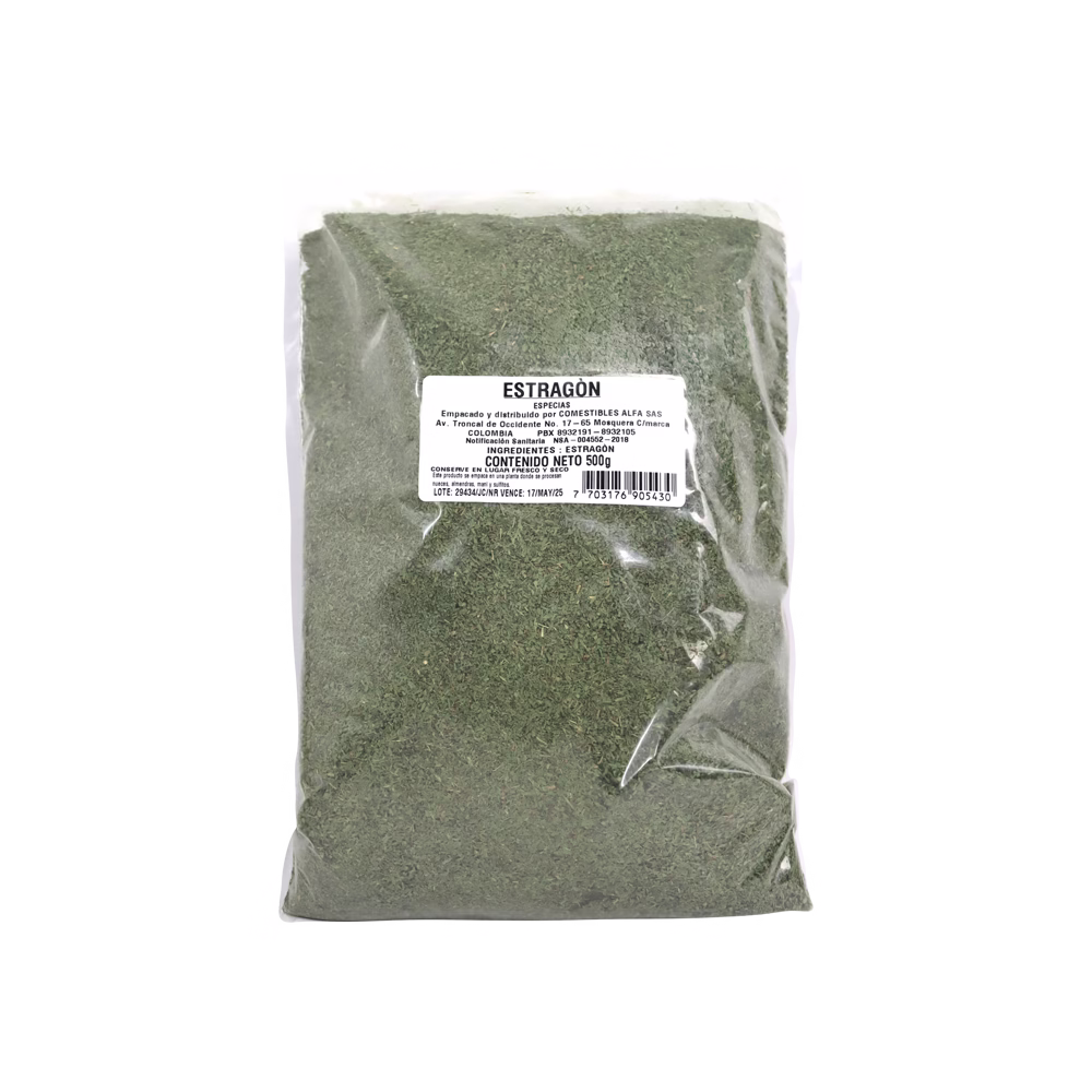 ESTRAGÓN BOLSAS X 500 g