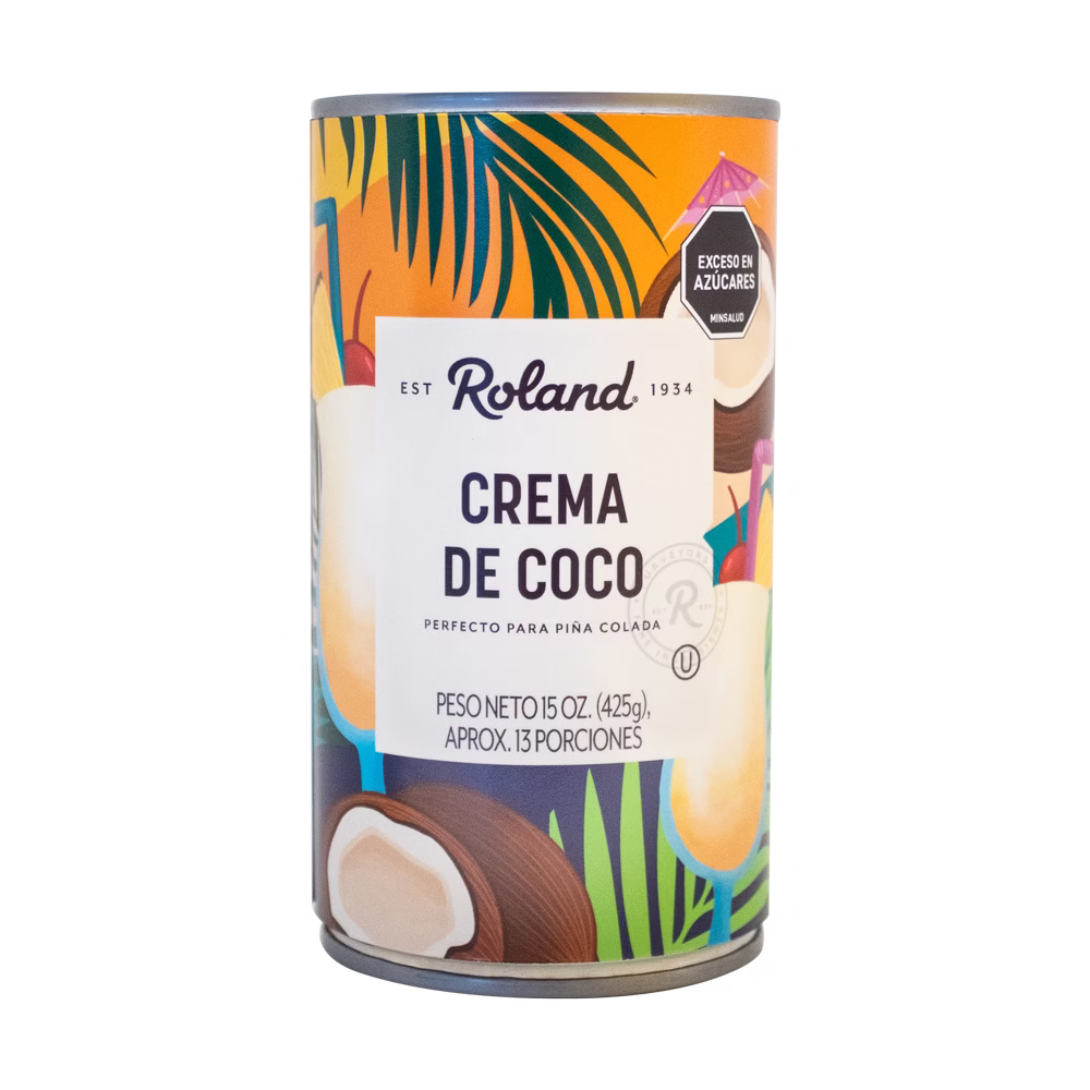 CREMA DE COCO ROLAND LATA X 425 g